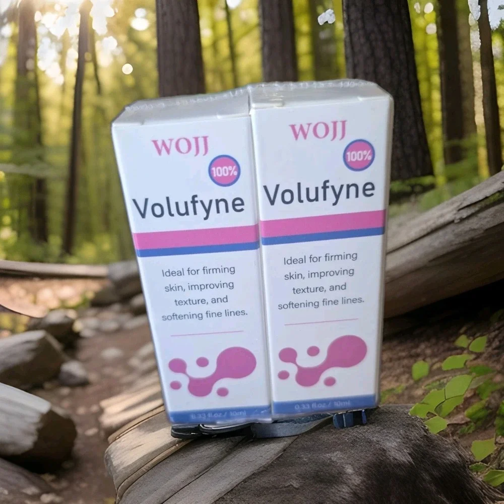 WOJJ Volufyne 100% Firming Essence 10ml Face & Neck Wrinkles Skin Firming-2 pack